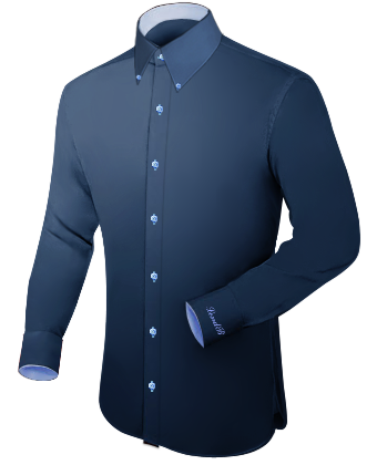 Button Down Collar Dress Shirt