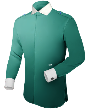 lime green formal shirt