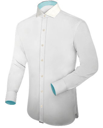 Dress Shirts with Italian Collar 1 Button