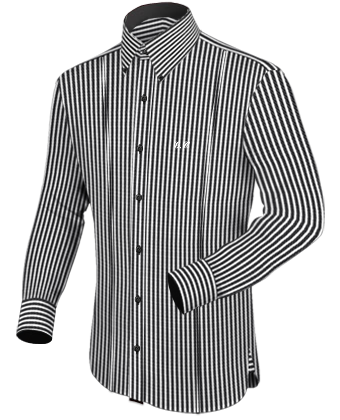 Mens Custom Shirts with Button Down