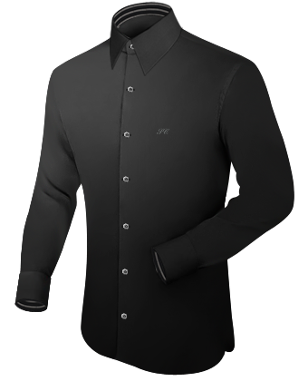 Mens Shirt Dress with French Collar 1 Button