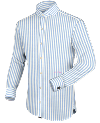 Cheap Custom Shirt with Cut Away 1 Button