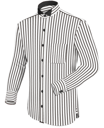 Cheap Tailored Shirt with Tuxedo