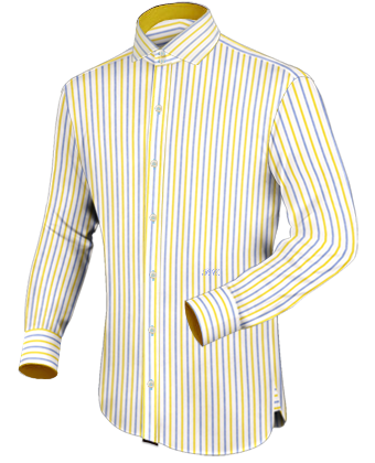 Custom Size Shirts with Italian Collar 2 Button