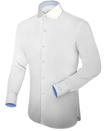 Fashion Dress Shirts with French Collar 2 Button