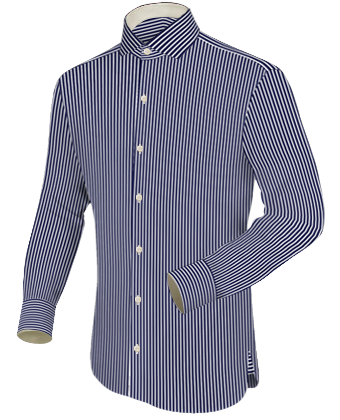 Formal Wear Shirts with Italian Collar 1 Button