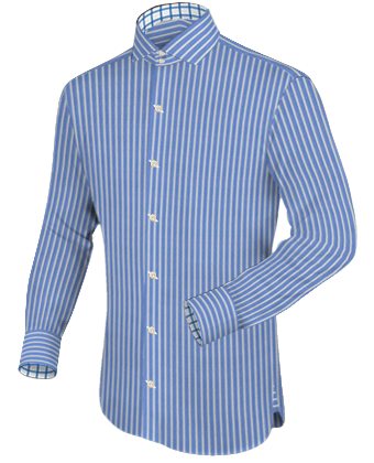 Iron Dress Shirt with Italian Collar 2 Button