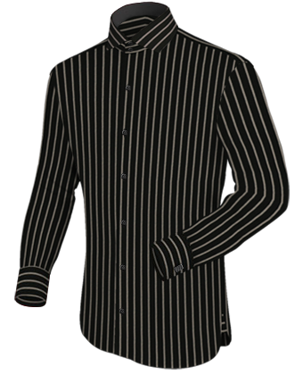 Cheap Shirt Tailor with Italian Collar 2 Button