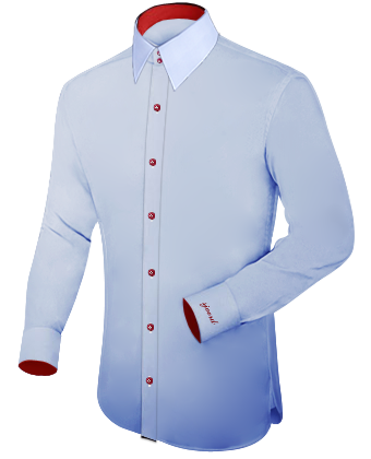 Cottonwork Tailored Shirts Online with French Collar 2 Button