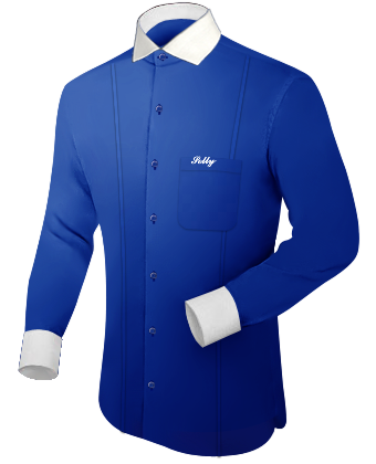 Sarasota Tailored Dress Shirts with Italian Collar 1 Button