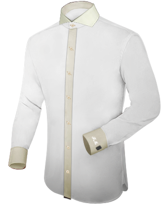 Tailor Made Double Cuff Shirts with Cut Away 1 Button