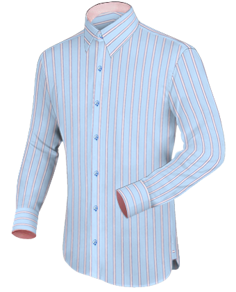 Tailor Made Shirts For Men with French Collar 1 Button