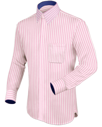 Tailored Fit Shirt with French Collar 2 Button