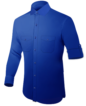 Tailored Shirts Uk with Modern Collar