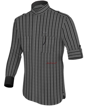 White Spread Collar Dress Shirt French Cuff Online Tailor with Band