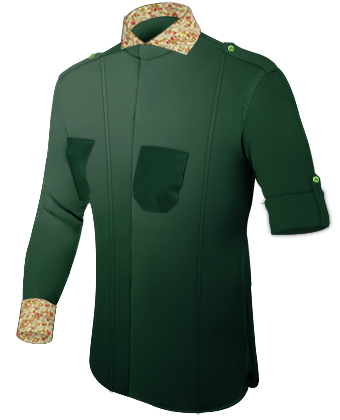 Affordable Custom Shirts with Cut Away 1 Button