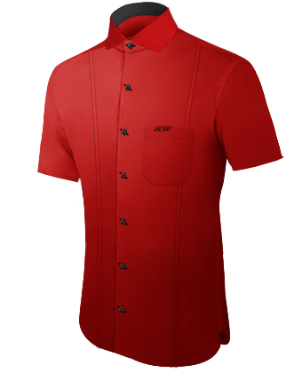 Chicago Custom Shirts with Italian Collar 1 Button