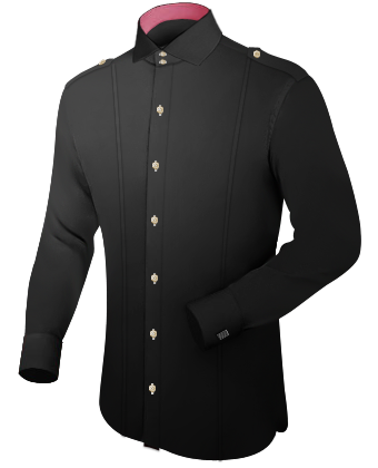 Custom Bowling Shirts with Italian Collar 2 Button