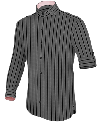 Custom Cuff Shirt with Cut Away 2 Button