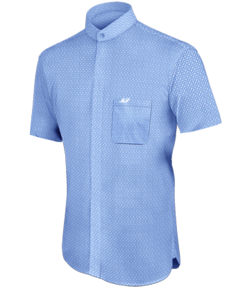 Custom Dress Shirts For Less with Band