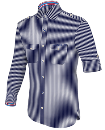 Custom Dress Shirts For Men San Antonio with Modern Collar