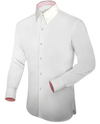 Custom Dress Shirts Phoenix Az with French Collar 1 Button