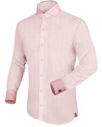 Custom Dress Shirts Sales Data with Cut Away 1 Button