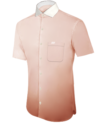 Custom Formal Shirts Online with Italian Collar 1 Button