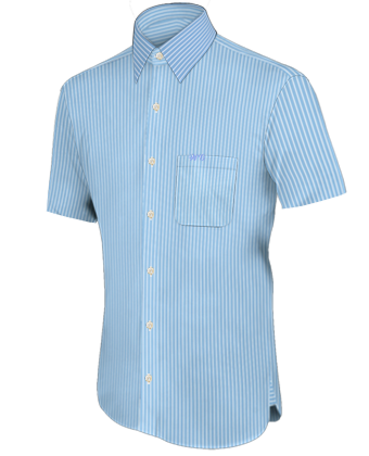 Custom Made Oxford Shirt with French Collar 1 Button