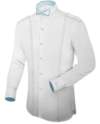 Custom Made Wedding Shirts with Tuxedo