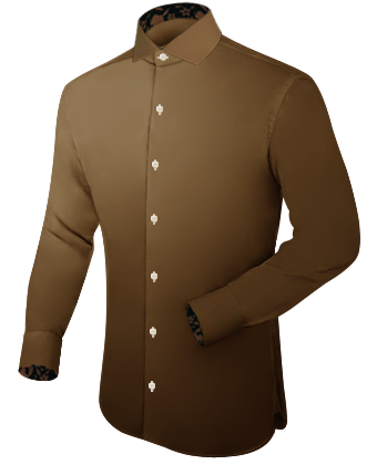 Custom Shirt Maker Atlanta with Italian Collar 1 Button