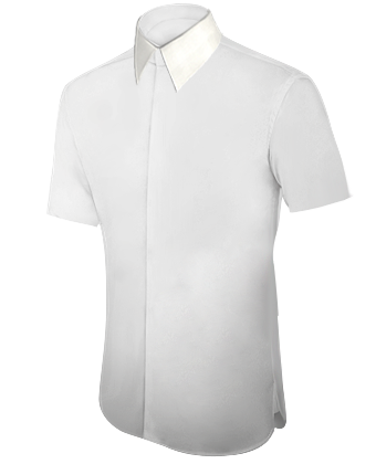 Custom Shirts Online with French Collar 1 Button