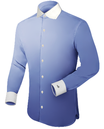 Custom Short Sleeve Shirts with Cut Away 2 Button