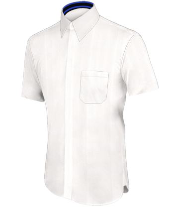 Custom Size Dress Shirts with French Collar 1 Button
