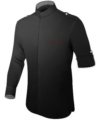 Custom Slim Fit Shirts with Band