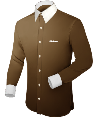 Customised Mens Shirts Uk with Button Down