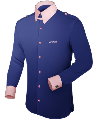 Customised Shirt Collars with Tab