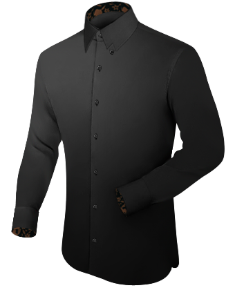 Dress Shirts With Customized Logos with Hidden Button