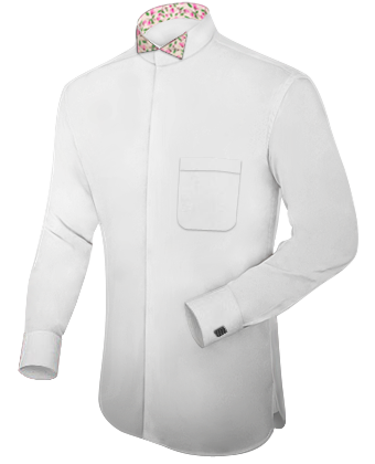 Low Cost Custom Dress Shirts with Tuxedo