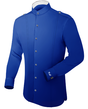 Men Shirt Custom with Band