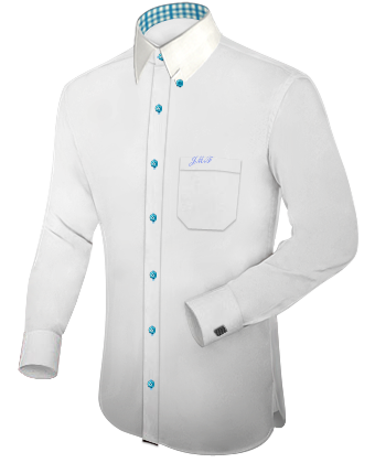Online Custom Dress Shirts Reviews with Hidden Button