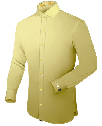 Online Custom Shirt with Italian Collar 2 Button