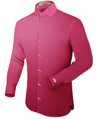 Online Custom Shirts with Italian Collar 2 Button