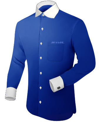 Shirts Custom Sleeve Length with English Collar