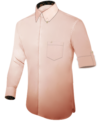 Thailand Custom Dress Shirts Manufacturers with Hidden Button