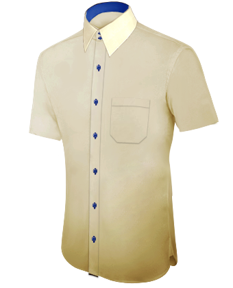 Bespoke Shirts Dublin with French Collar 2 Button