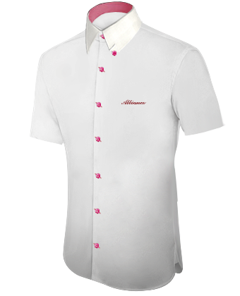 Buy White French Cuff Shirts with Hidden Button