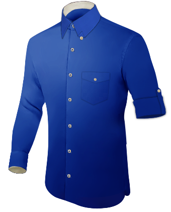 100 Percent Cotton Shirts with Hidden Button