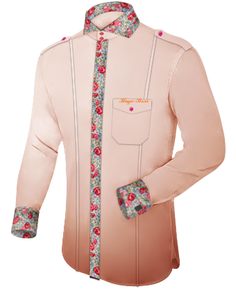 14 31 32 Dress Shirt with Cut Away 2 Button