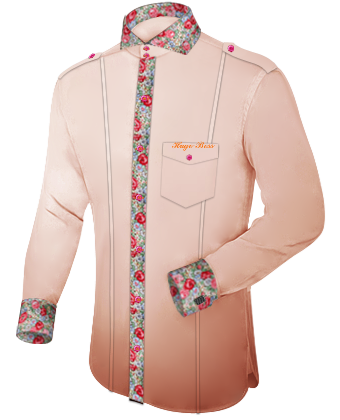 14 Inch Collar Shirts with Cut Away 2 Button